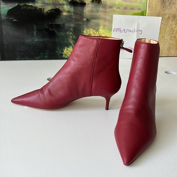 Alexandre Birman pointed toe size 11M(41) kitten heel ankle hi boots